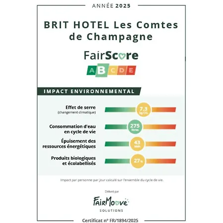Brit Comtes De Champagne - Centre Historique